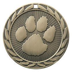 FE Iron Medal - Paw Print