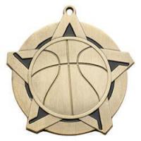 Super Star Medal - Basketball